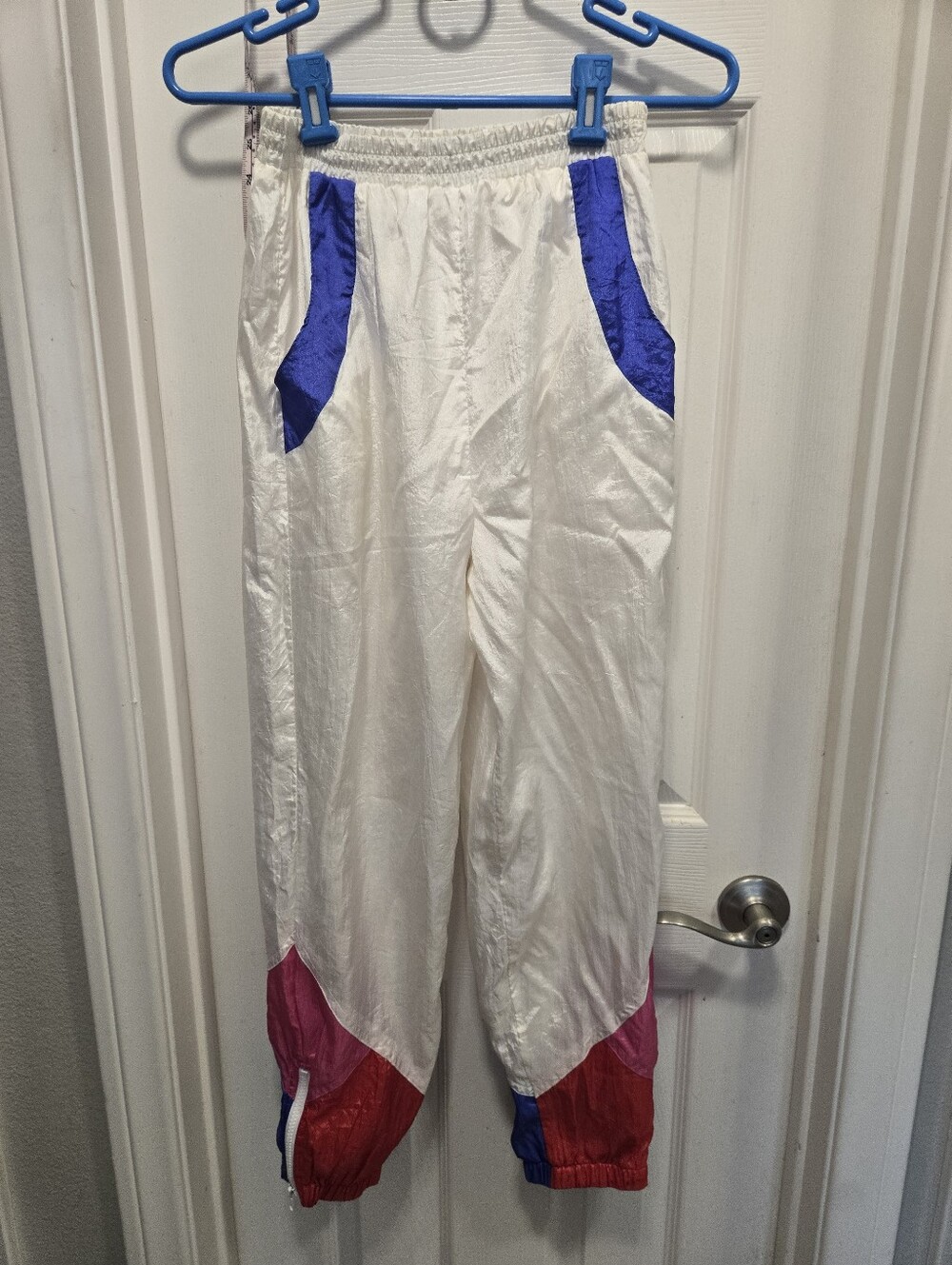 Milano Sports Vintage 1980S-90S COLORBLOCK NYLON TRACK PANTS